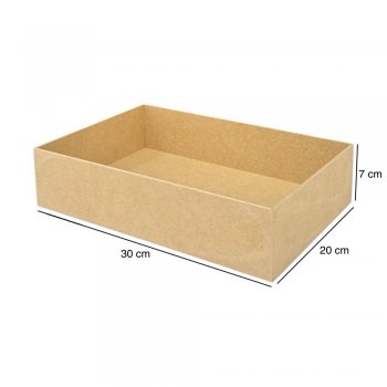 CESTA LISA 2,8MM 30X20X7